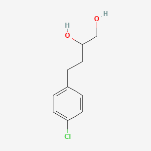 molecular formula C10H13ClO2 B15465976 4-(4-Chlorophenyl)butane-1,2-diol CAS No. 59363-21-2