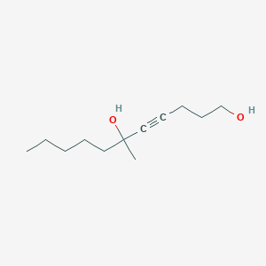 6-Methylundec-4-yne-1,6-diol