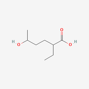 2-Ethyl-5-hydroxyhexanoic acid