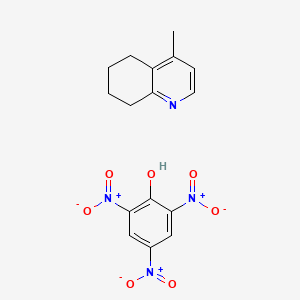 4-Methyl-5,6,7,8-tetrahydroquinoline;2,4,6-trinitrophenol