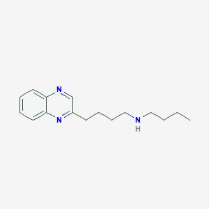 N-Butyl-4-(quinoxalin-2-yl)butan-1-amine