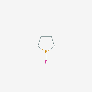 molecular formula C4H8FP B15466085 1-Fluorophospholane CAS No. 58175-36-3