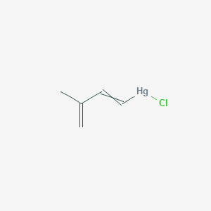 molecular formula C5H7ClHg B15466090 Chloro(3-methylbuta-1,3-dien-1-yl)mercury CAS No. 56453-81-7