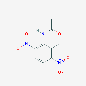 Acetamide, N-(2-methyl-3,6-dinitrophenyl)-