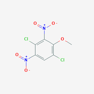 1,4-Dichloro-2-methoxy-3,5-dinitrobenzene