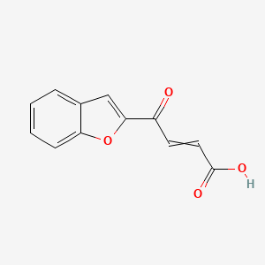 4-(1-Benzofuran-2-yl)-4-oxobut-2-enoic acid