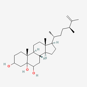 Ergost-25-ene-3,5,6-triol