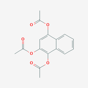 B154663 Naphthalene-1,2,4-triyl triacetate CAS No. 1785-67-7