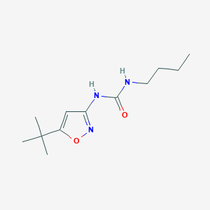 N-Butyl-N'-(5-tert-butyl-1,2-oxazol-3-yl)urea