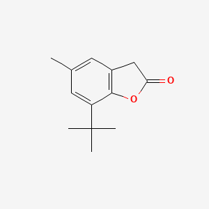 2(3H)-Benzofuranone, 7-(1,1-dimethylethyl)-5-methyl-