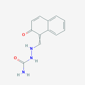 B154664 [(2-Oxonaphthalen-1-ylidene)methylamino]urea CAS No. 56536-09-5