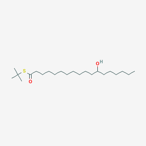 S-(tert-Butyl) 12-hydroxyoctadecanethioate