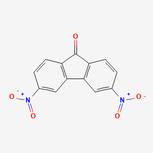 molecular formula C13H6N2O5 B15466449 3,6-Dinitro-9h-fluoren-9-one CAS No. 58160-31-9