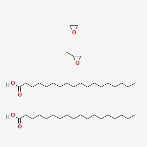 2-Methyloxirane;octadecanoic acid;oxirane