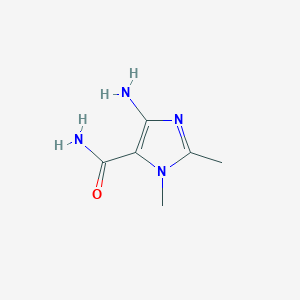 1H-Imidazole-5-carboxamide, 4-amino-1,2-dimethyl-