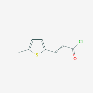 3-(5-Methylthiophen-2-yl)prop-2-enoyl chloride