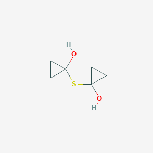 1,1'-Sulfanediyldi(cyclopropan-1-ol)