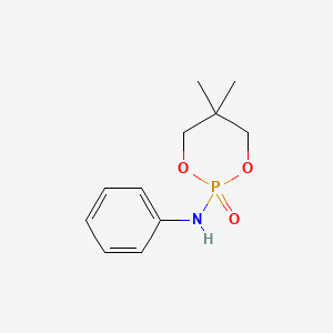 2-Anilino-5,5-dimethyl-1,3,2lambda~5~-dioxaphosphinan-2-one