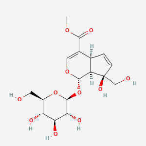 molecular formula C17H24O11 B15466718 Galioside CAS No. 54712-59-3