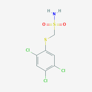 Methanesulfonamide, 1-[(2,4,5-trichlorophenyl)thio]-