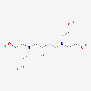 1,4-Bis[bis(2-hydroxyethyl)amino]butan-2-one