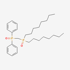 [(Dioctylphosphoryl)methyl](oxo)diphenyl-lambda~5~-phosphane