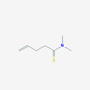 molecular formula C7H13NS B15466832 N,N-Dimethylpent-4-enethioamide CAS No. 58170-52-8