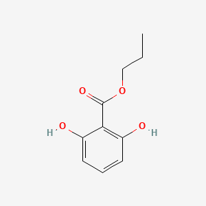 molecular formula C10H12O4 B15466875 Propyl 2,6-dihydroxybenzoate CAS No. 54640-05-0