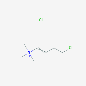 4-Chloro-N,N,N-trimethylbut-1-en-1-aminium chloride