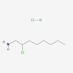 2-Chlorooctan-1-amine;hydrochloride