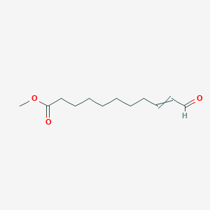 molecular formula C12H20O3 B15466917 Methyl 11-oxo-9-undecenoate CAS No. 53613-55-1