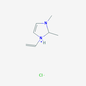 1-Ethenyl-2,3-dimethyl-2,3-dihydro-1H-imidazol-1-ium chloride