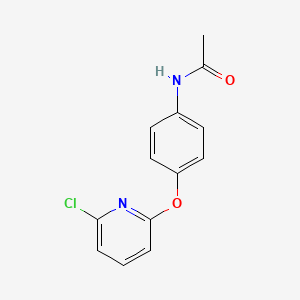 N-{4-[(6-Chloropyridin-2-yl)oxy]phenyl}acetamide