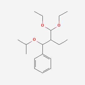 Benzene, [2-(diethoxymethyl)-1-(1-methylethoxy)butyl]-