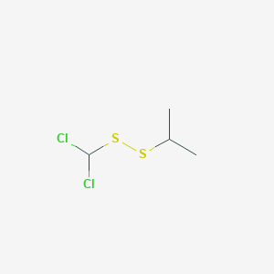 Disulfide, dichloromethyl 1-methylethyl