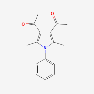 1-(4-Acetyl-2,5-dimethyl-1-phenylpyrrol-3-yl)ethanone