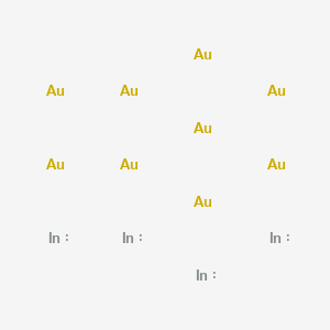 molecular formula Au9In4 B15467061 CID 71444740 CAS No. 56320-57-1