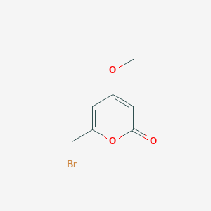 6-(bromomethyl)-4-methoxy-2H-pyran-2-one