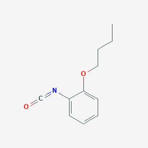 molecular formula C11H13NO2 B15467087 1-Butoxy-2-isocyanatobenzene CAS No. 55792-33-1