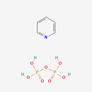 molecular formula C5H9NO7P2 B15467136 Diphosphoric acid--pyridine (1/1) CAS No. 57556-62-4