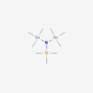 1,1,1-Trimethyl-N,N-bis(trimethylstannyl)silanamine
