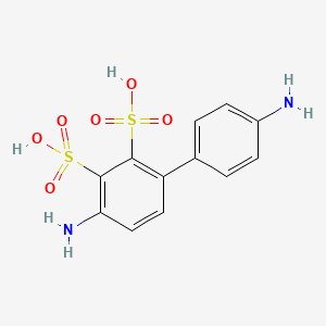 4,4'-Diamino[1,1'-biphenyl]-2,3-disulfonic acid