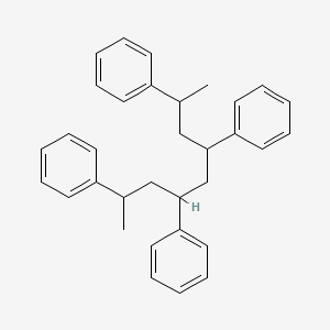 molecular formula C33H36 B15467248 2,4,6,8-Tetraphenylnonane CAS No. 56427-92-0