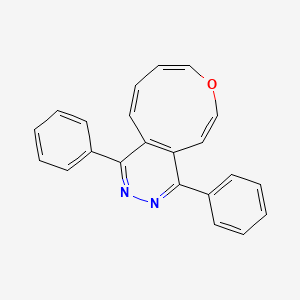 Oxonino[4,5-d]pyridazine, 1,4-diphenyl-