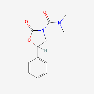 N,N-Dimethyl-2-oxo-5-phenyl-3-oxazolidinecarboxamide