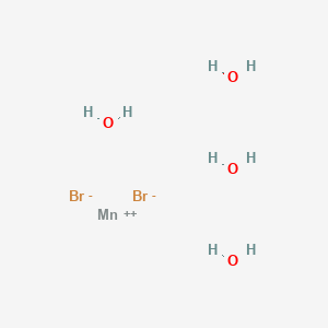 molecular formula Br2H8MnO4 B154674 四水合溴化锰 CAS No. 10031-20-6