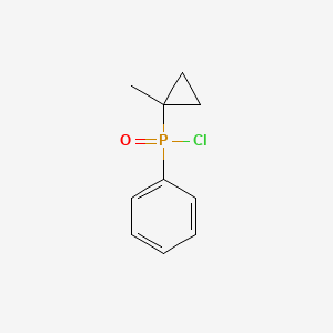 (1-Methylcyclopropyl)phenylphosphinic chloride