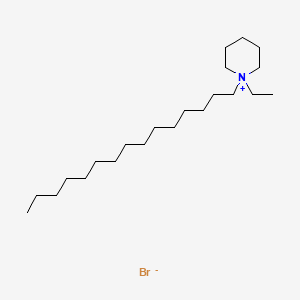 molecular formula C22H46BrN B15467464 1-Ethyl-1-pentadecylpiperidinium bromide CAS No. 56501-32-7