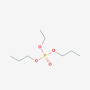 molecular formula C8H19O4P B15467466 Ethyl dipropyl phosphate CAS No. 55312-81-7