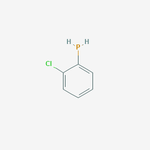 molecular formula C6H6ClP B15467472 (2-Chlorophenyl)phosphane CAS No. 53772-57-9